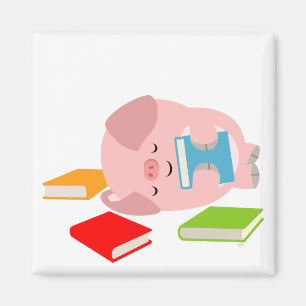 Der kleine Magnet des Buch-Liebhaber-(niedliches