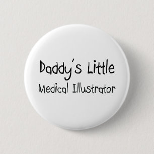 Der kleine medizinische Illustrator des Vatis Button