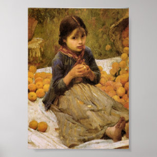 Der kleine Orange Gatherer Poster