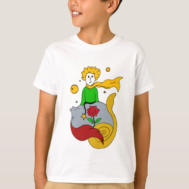 Der kleine Prinz T-Shirt (Vorderseite)