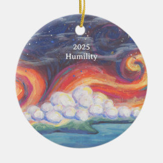 Der kleine Schuss Demut Keramik-Schmuck Keramik Ornament