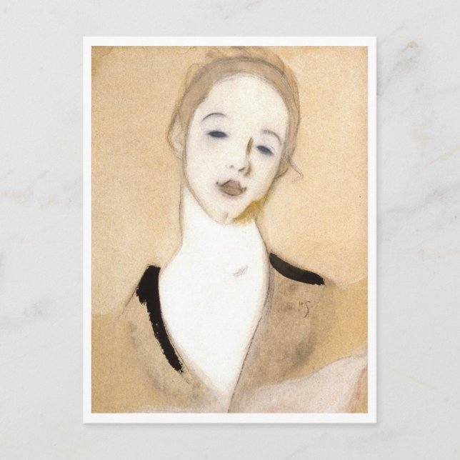 Der kleine Servant Helene Schjerfbeck Postkarte (Vorderseite)