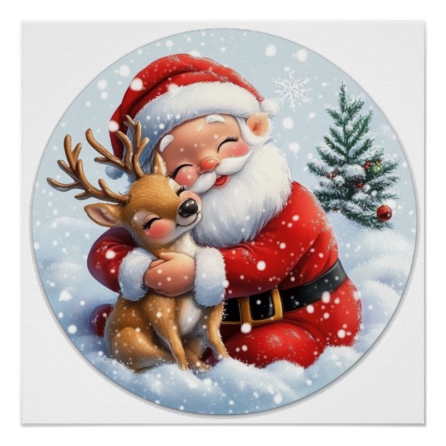 Der kleine Sidekick des Weihnachtsmanns Poster (Vorderseite)