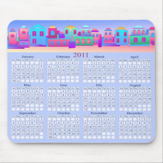 Der kleine Stadt2011 Kalender Mousepad