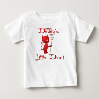 Der kleine Teufel des Vatis - mit Flügeln Baby T-shirt