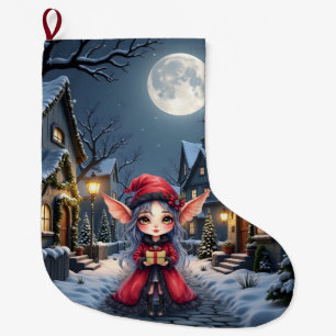 Der kleine Weihnachtsbote.  Großer Weihnachtsstrumpf