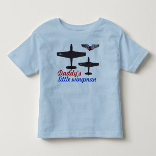Der kleine Wingman des Vatis Kleinkind T-shirt