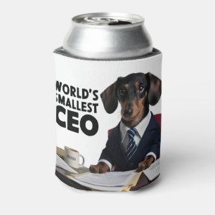 Der kleinste CEO der Welt, niedliche lustige Dacke Dosenkühler