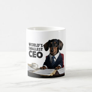 Der kleinste CEO der Welt, niedliche lustige Dacke Kaffeetasse