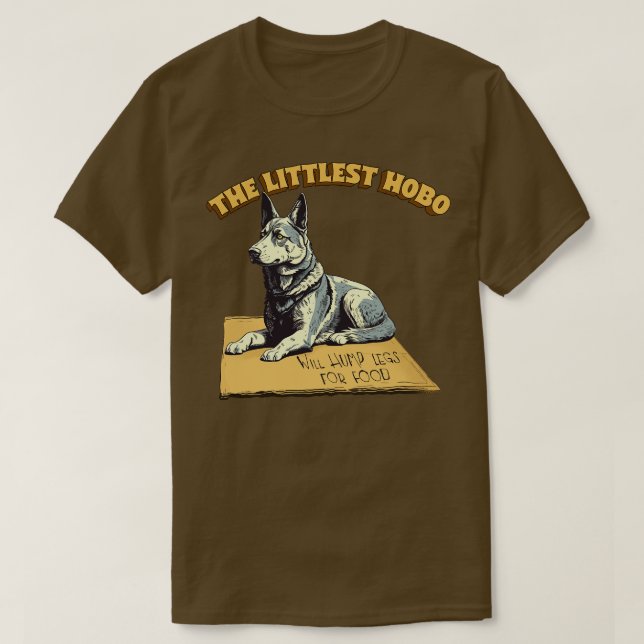 Der kleinste Hobo T-Shirt (Design vorne)