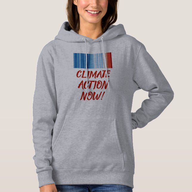 Der Klimawandel in der Welt Hoodie (Vorderseite)
