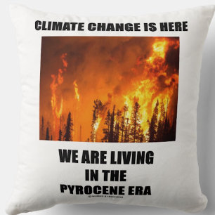 Der Klimawandel ist die Zeit der Pyrocen Kissen