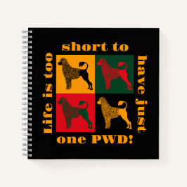 Der kluge portugiesische Wasserhund Notizbuch