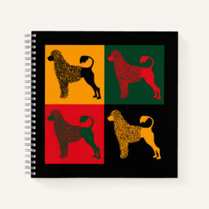 Der kluge portugiesische Wasserhund Notizbuch