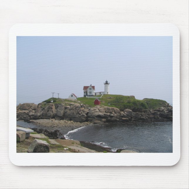 Der Klumpen-Leuchtturm Maine Mousepad (Vorne)