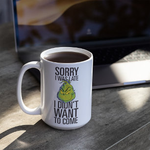 Der Knackpunkt | Es tut mir leid, dass ich zu spät Kaffeetasse