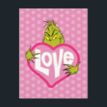 Der Knackpunkt | LIEBE Postkarte<br><div class="desc">Ohne The Grinch sind die Ferien nicht zu Ende! WIE DIE GRINCH STOLE CHRISTMAS ist eine klassische Geschichte einer Stadt namens Who-ville und wie der Weihnachtsgeist selbst die kältesten Herzen schmelzen kann.</div>