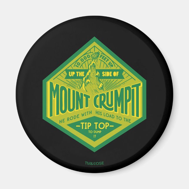 Der Knackpunkt | Mount Crumpit Magnet (Vorne)