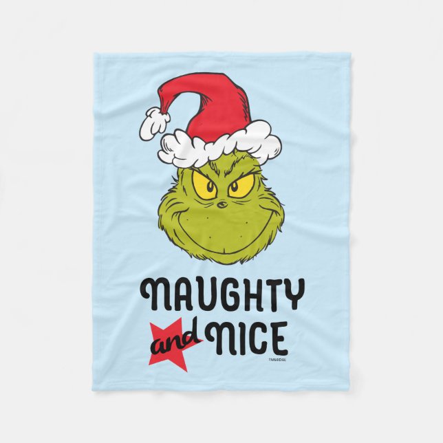 Der Knackpunkt | Naughty und Nice Fleecedecke (Vorderseite)