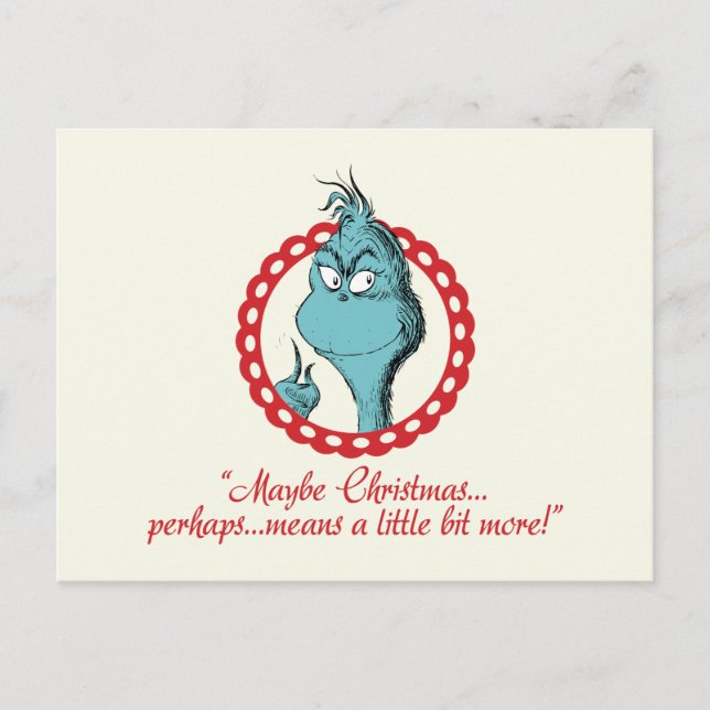 Der Knackpunkt | Vielleicht Weihnachten... Postkarte (Vorderseite)