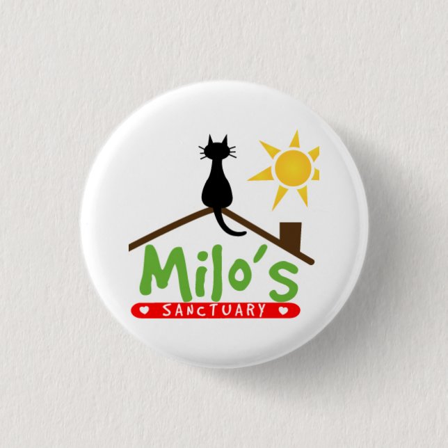Der Knopf des Milos - klein Button (Vorderseite)