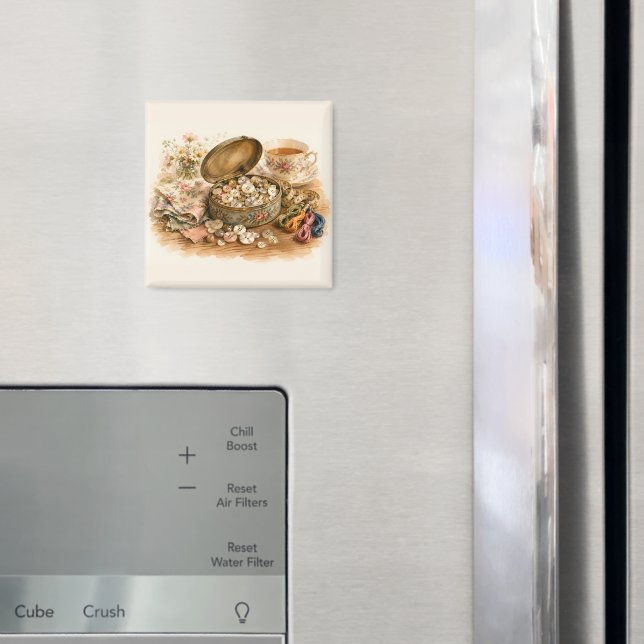 Der Knopf-Dosenmagnet Magnet (In Situ (Kühlschrank))