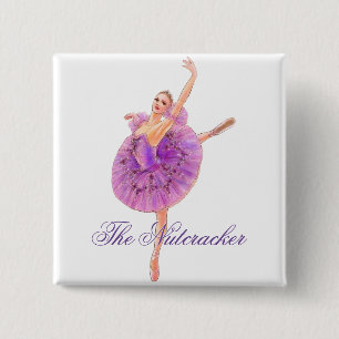 Der Knopf "Nutcracker Sugar Plum Fairy" Button