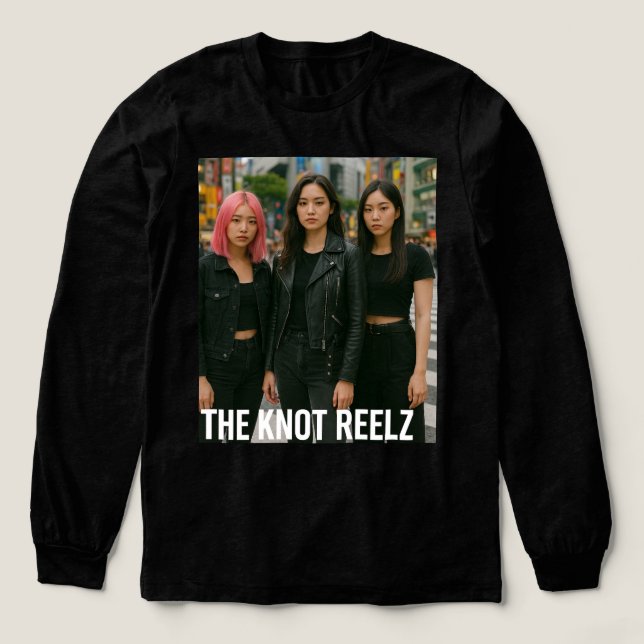 Der Knoten reelz Tri-Blend Shirt (Design Vorderseite)