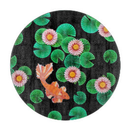 Der Koi-Papierteich Schneidebrett