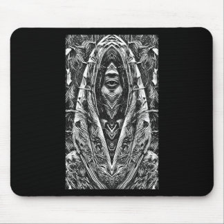 Der Kokon-Terror, wenn das Monster erwacht. Schwar Mousepad