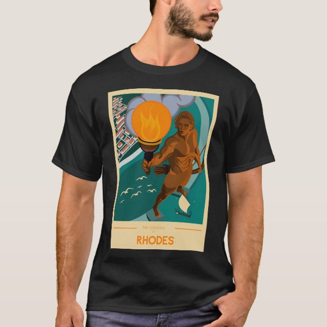 Der Koloss von Rhodos T-Shirt (Vorderseite)