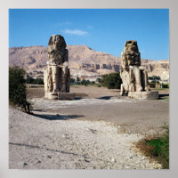 Der Kolossi von Memnon, Statuen von Amenhotep