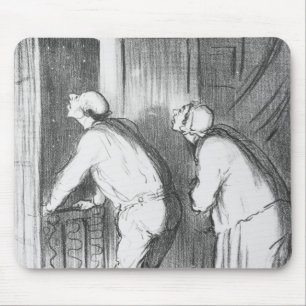 Der Komet, der Abend vor Juni 13. Mousepad