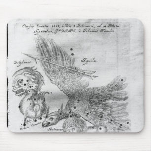 Der Komet entdeckt und von Johannes beobachtet Mousepad