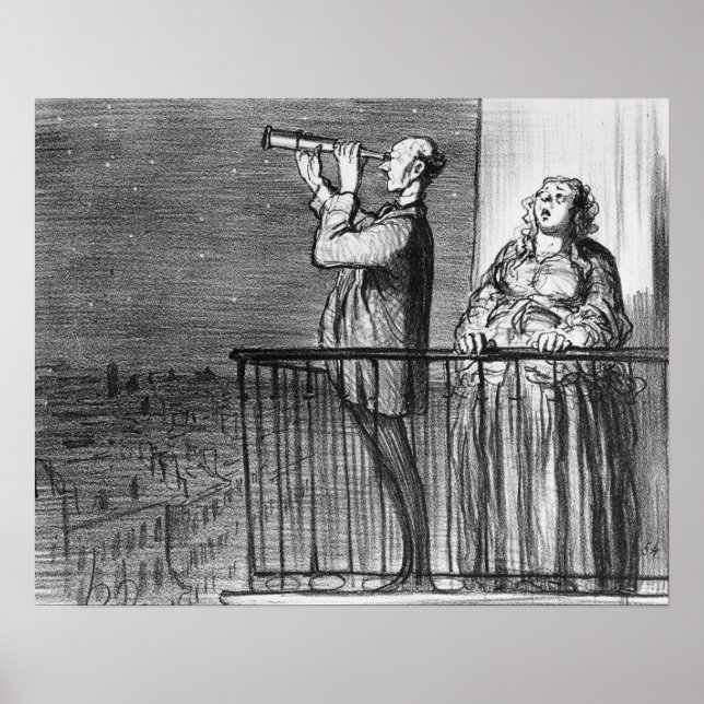 Der Komet, Parisiens Inkremente Poster (Vorne)