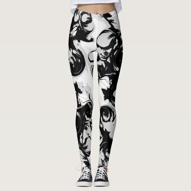 "Der komplexe Engel", Leggings (Vorderseite)