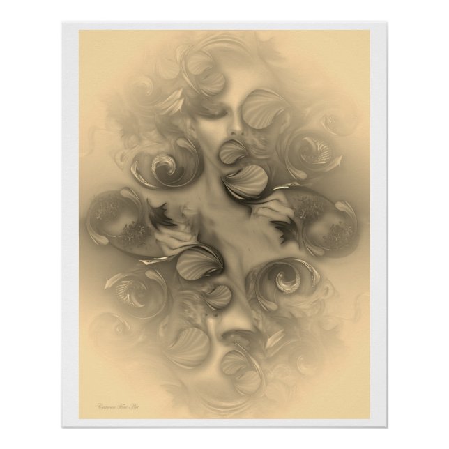 "Der komplexe Engel", Poster (Vorderseite)