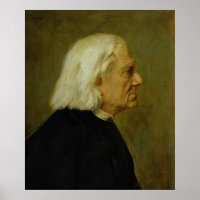Der Komponist Franz Liszt , 1884