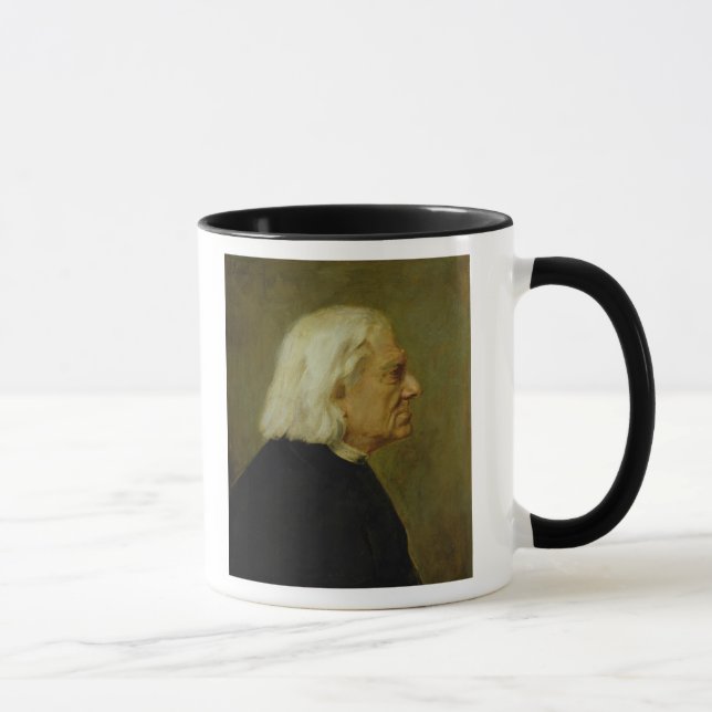 Der Komponist Franz Liszt, 1884 Tasse (Rechts)