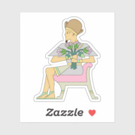 Der König Aufkleber