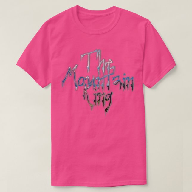 Der König der Berge T-Shirt (Design vorne)