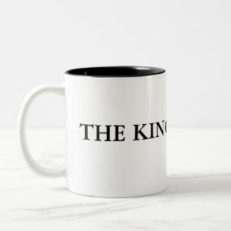 Der König der Könige Keramik-Kaffeetasse Bold & Ma Zweifarbige Tasse