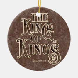 Der König der Könige Namen Jesu Christi Bibel Keramik Ornament