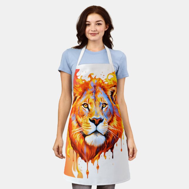 Der König der Löwen Schürze (Getragen)
