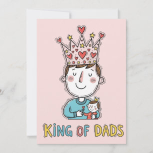 Der König der Väter Vatertag Einladung