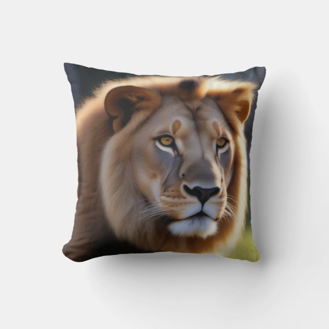 Der König des Dschungels Kissen (Vorderseite)