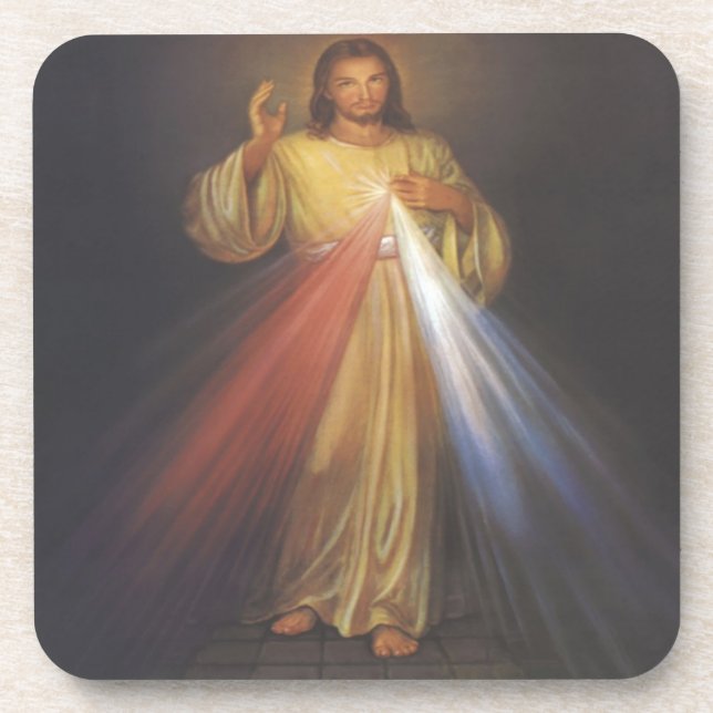 Der König des Gnaden-Korken-Untersetzer Getränkeuntersetzer (Vorderseite)