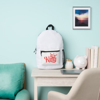 Der König des romantischen Geschenks für Spielkart Bedruckter Rucksack