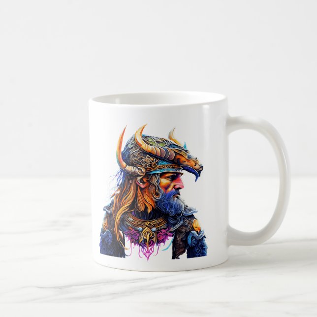 "DER KÖNIG DES WAFFENS" KAFFEETASSE (Rechts)