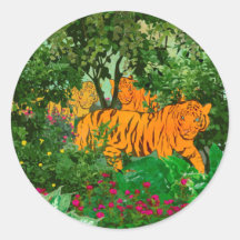 Der König des wilden Dschungels Tiger